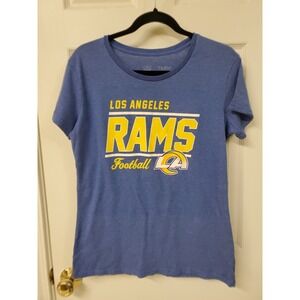 Los Angeles Rams LA NFL Women's Shirt Size Large Blue